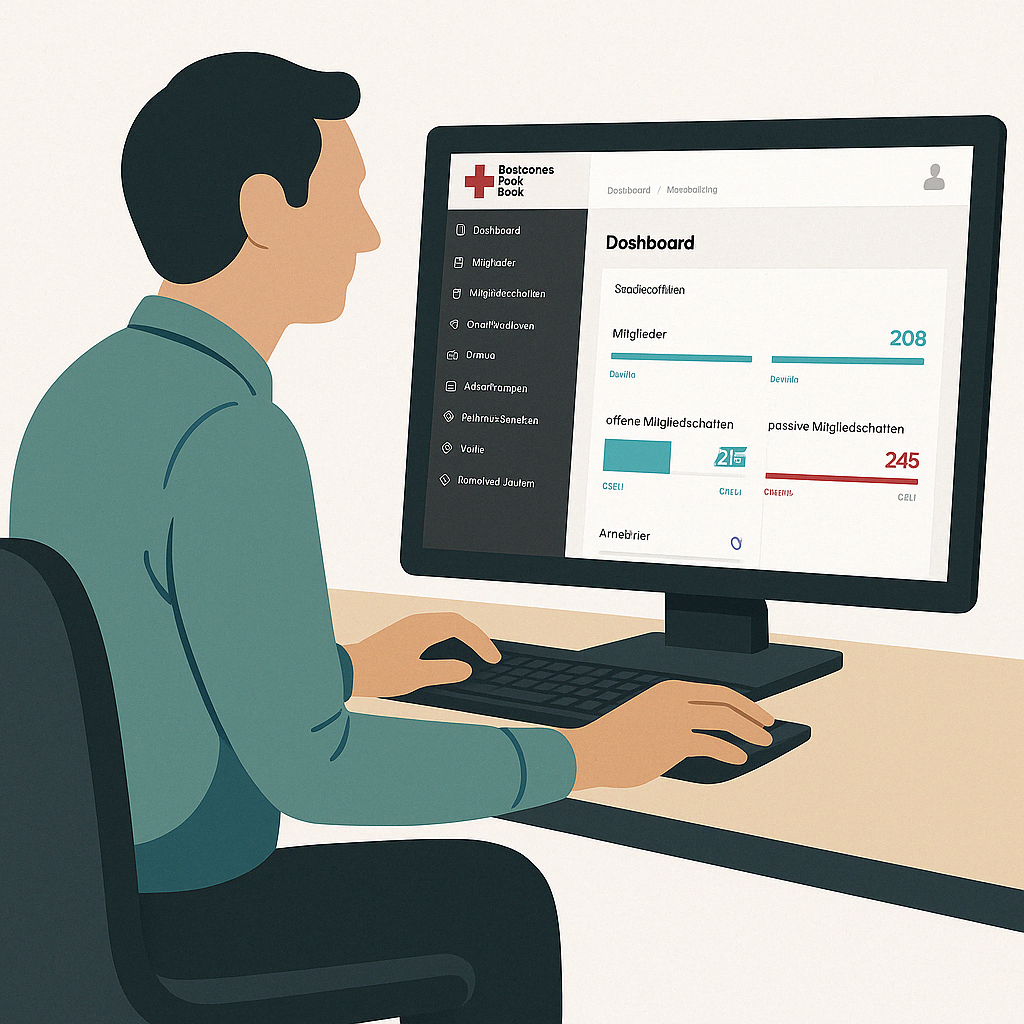 Drei Taucher steigen von einem Rettungsboot der Wasserwacht mit einem Bootsführer.